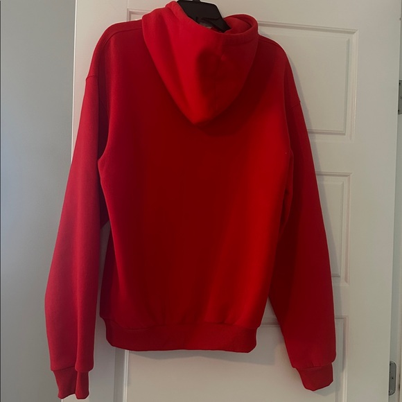 Never worn Comfrt minimalist hoodie in crimson - Picture 4 of 5